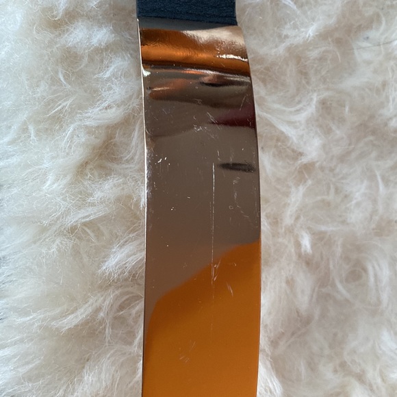 H&M Waist Belt w/ Rectangular Metal Front Plate - Picture 5 of 6